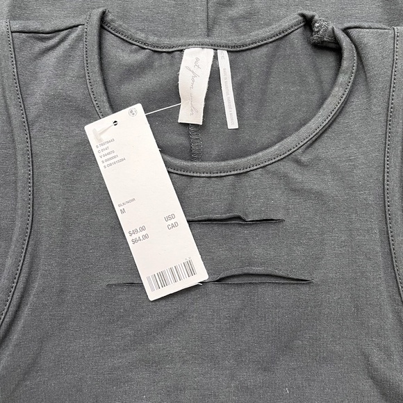 Urban Outfitters Slashed Mini Dress Black Medium - Picture 9 of 13